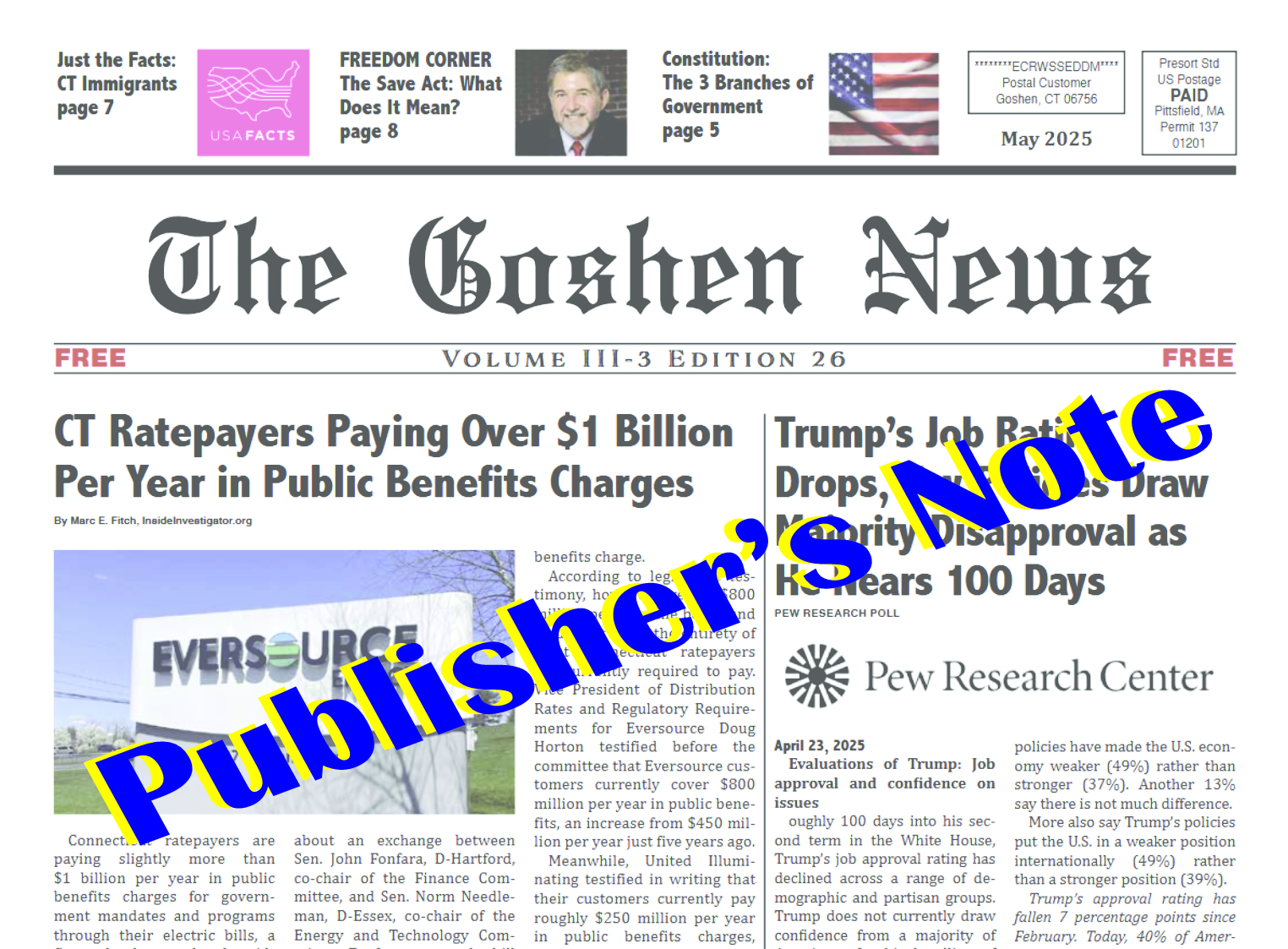The Goshen News - Staff Photo - 